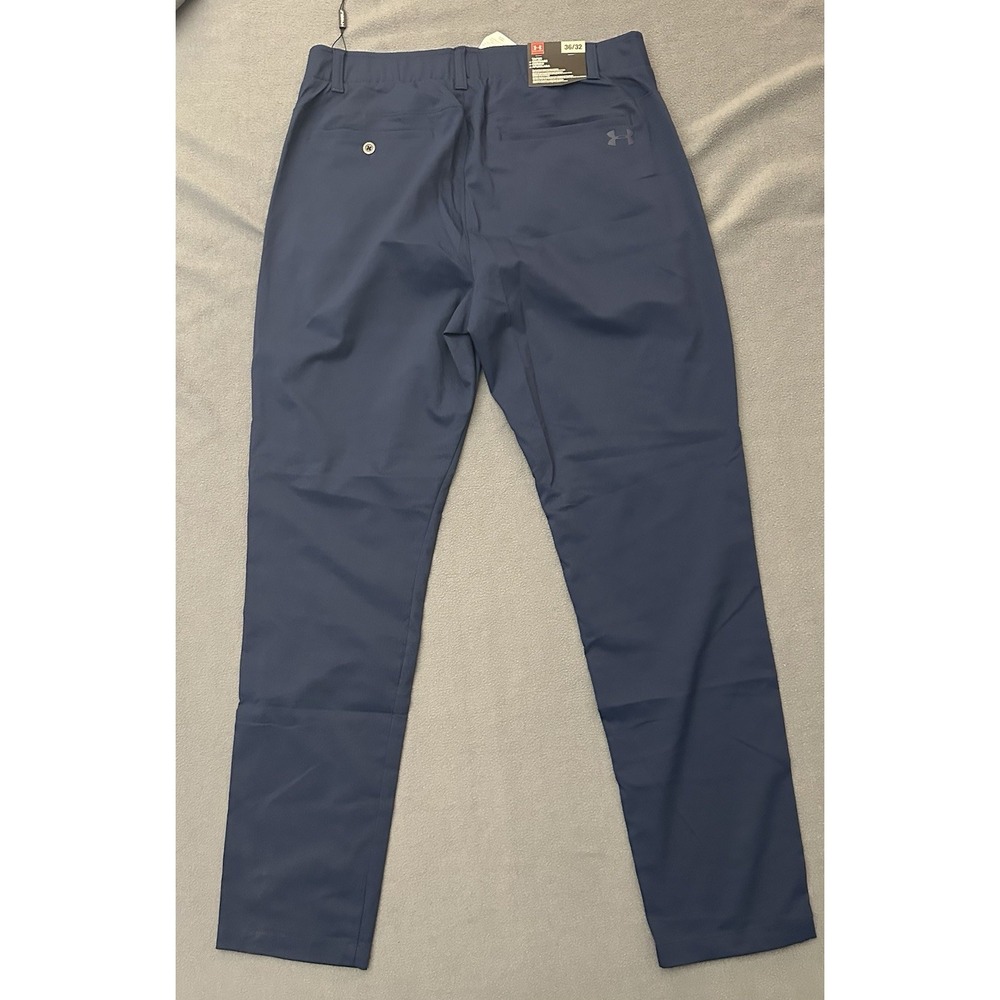 Under Armour UA Drive 5 Pocket Pants Men's 36x32 Blue Slim Taper - Picture 4 of 9